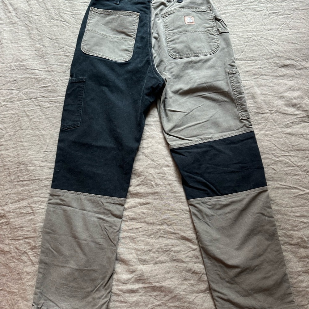 Custom Carhartt Patchwork Work Pants. The (31x32) - image 4